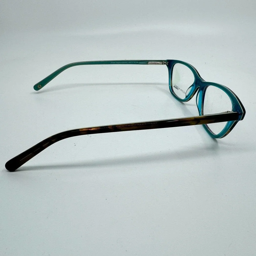 William Morris 9082 Eyeglasses Blue Cat Eye Full‎ Rim Frames 49-14-135 H9785